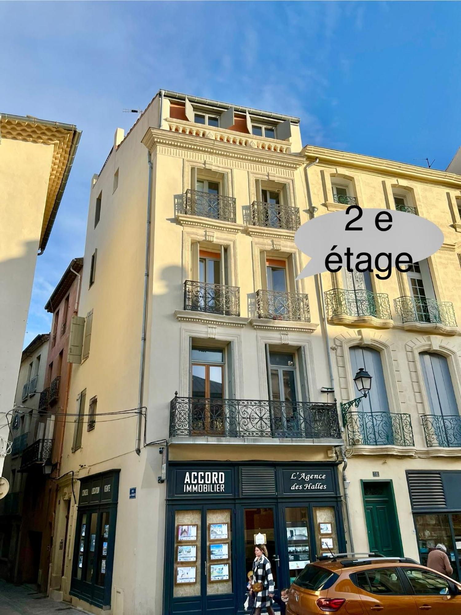 Appartement De Charme Avec Balcon Au Pied Des Commerces بزييه المظهر الخارجي الصورة